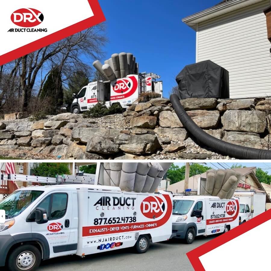 DRX duct cleaning trucks