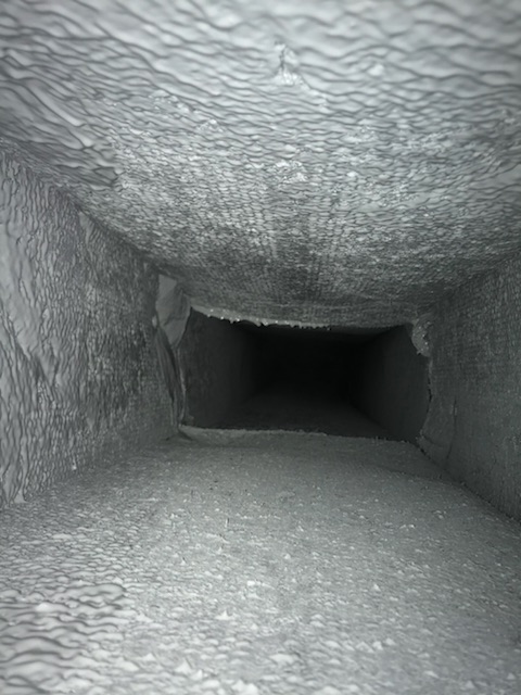 After Encapsulation of air duct