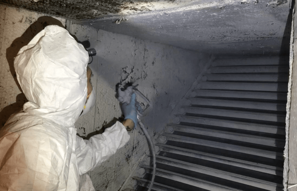 Encapsulation of Commercial Air Duct Cleaning