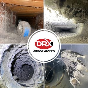 Collection of vent cleaning photos